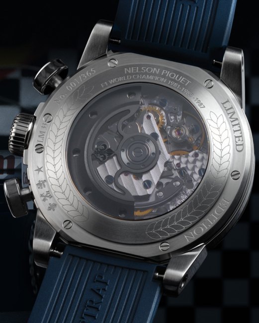 Louis Moinet Nelson Piquet : un chrono de légende… de la Formule 1