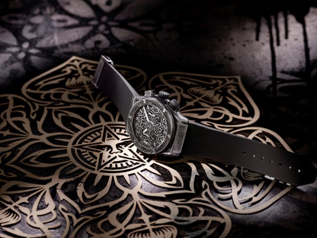 Hublot Classic Fusion Chronograph Shepard Fairey Hublot Classic Fusion Chronograph Shepard Fairey