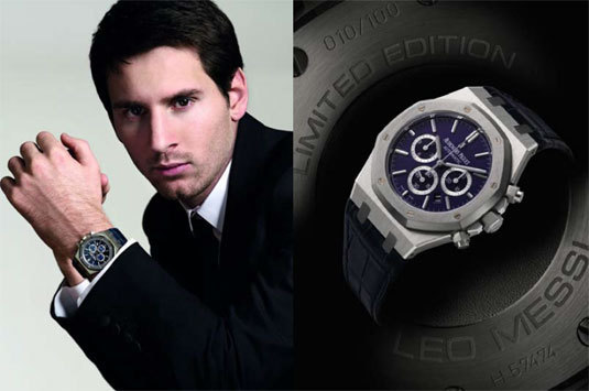 Audemars Piguet : la Royal Oak Leo Messi No. 10 atteint 65.475 euros chez Sotheby’s