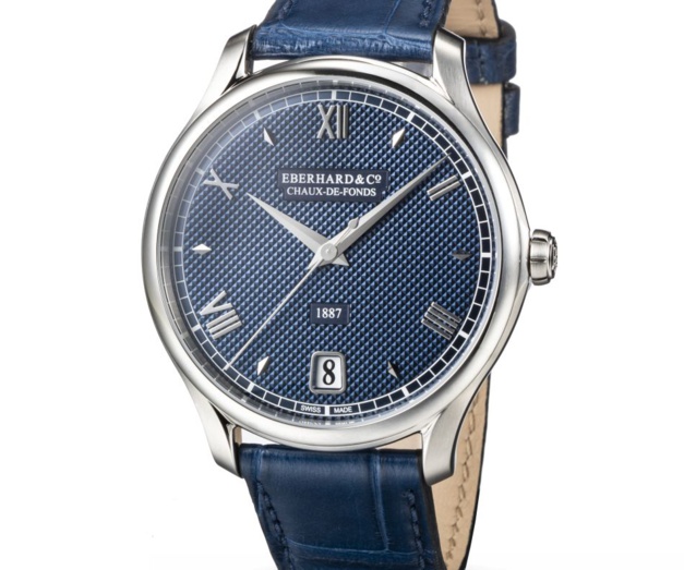 1887 : la montre de ville d'Eberhard & Co se pare de bleu 1887 : la montre de ville d'Eberhard & Co se pare de bleu