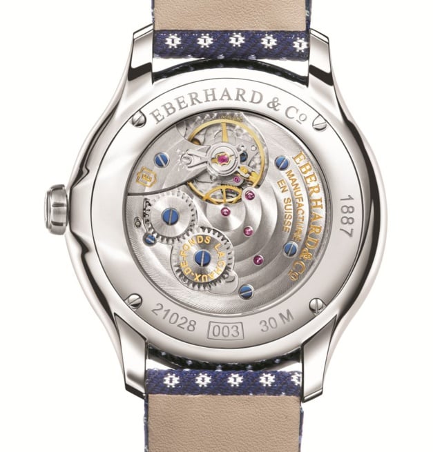 1887 : la montre de ville d'Eberhard & Co se pare de bleu 1887 : la montre de ville d'Eberhard & Co se pare de bleu