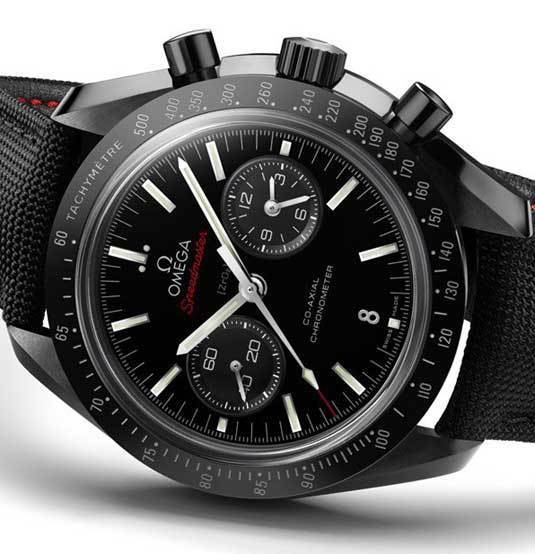 Omega Speedmaster céramique noire : star de Bâle Omega Speedmaster céramique noire : star de Bâle
