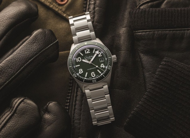 Glashütte Original Spezialist SeaQ : cadran vert jonc pour plongée dans les eaux vertes Glashütte Original Spezialist SeaQ : cadran vert jonc pour plongée dans les eaux vertes