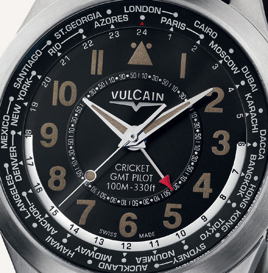 Vulcain Aviator GMT Pilot vintage