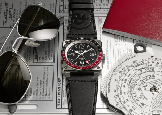Bell & Ross BR 03-93 GMT : coke en stock Bell & Ross BR 03-93 GMT : coke en stock