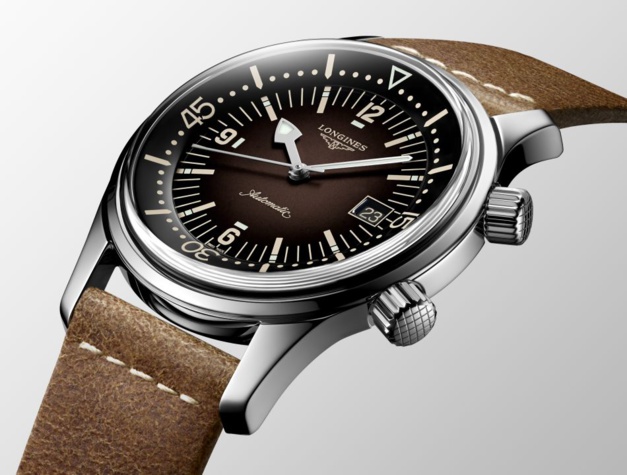 The Longines Legend Diver : plongée en fumé