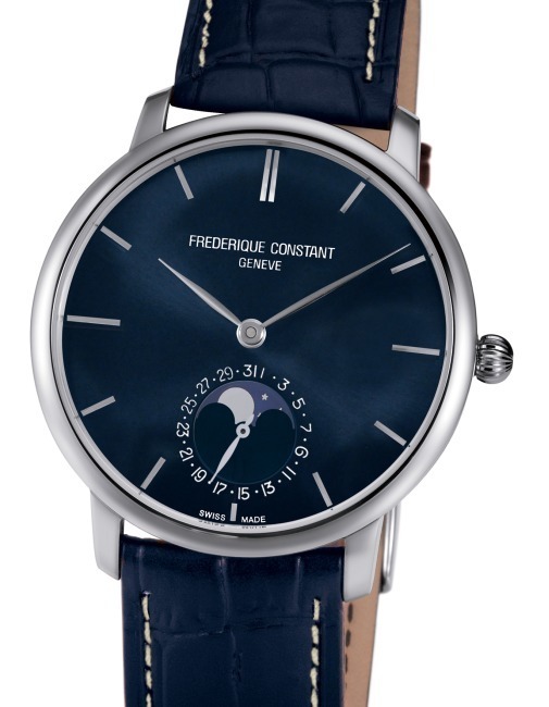 Frédérique Constant Slimline Moonphase Manufacture : classique indémodable au juste prix Frédérique Constant Slimline Moonphase Manufacture : classique indémodable au juste prix