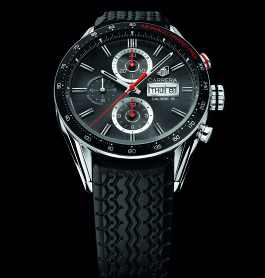 Chronographe Carrera Calibre 16 Monaco Grand Prix – 43mm édition limitée Chronographe Carrera Calibre 16 Monaco Grand Prix – 43mm édition limitée