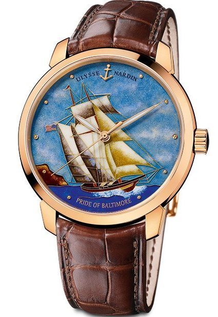 Ulysse Nardin Pride of Baltimore Classico Cloisonné Ulysse Nardin Pride of Baltimore Classico Cloisonné