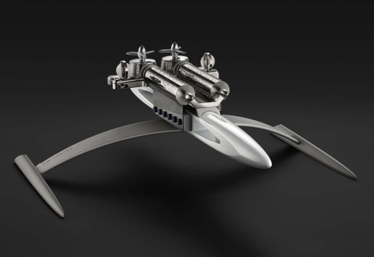 MusicMachine Reuge par MB&F : boite à musique futuriste