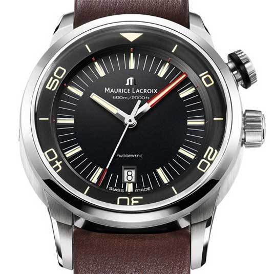 Maurice Lacroix Pontos S Diver : plongeuse vintage Maurice Lacroix Pontos S Diver : plongeuse vintage