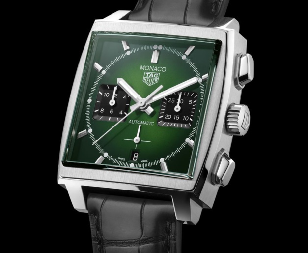 TAG Heuer : lancement d'une Monaco Green Dial au Grand Prix de Monaco Historique TAG Heuer : lancement d'une Monaco Green Dial au Grand Prix de Monaco Historique