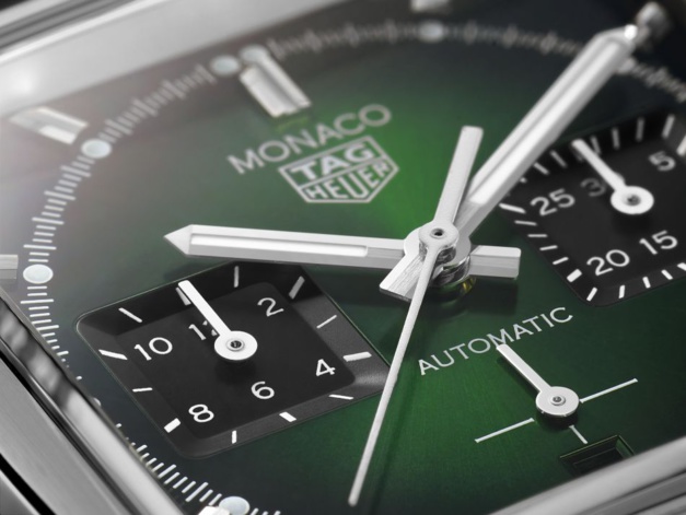 TAG Heuer : lancement d'une Monaco Green Dial au Grand Prix de Monaco Historique TAG Heuer : lancement d'une Monaco Green Dial au Grand Prix de Monaco Historique