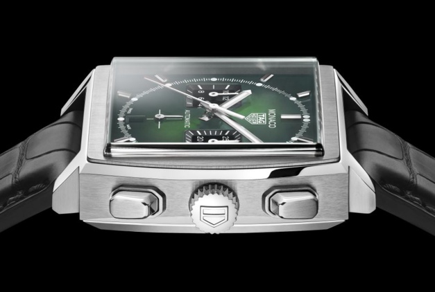 TAG Heuer : lancement d'une Monaco Green Dial au Grand Prix de Monaco Historique TAG Heuer : lancement d'une Monaco Green Dial au Grand Prix de Monaco Historique