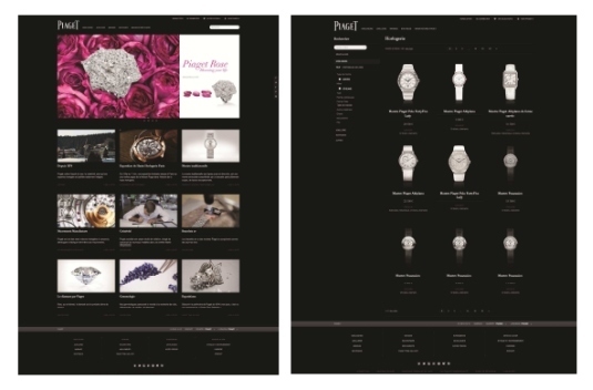 Piaget célèbre la rose sur son nouveau site de e-commerce Piaget.fr Piaget célèbre la rose sur son nouveau site de e-commerce Piaget.fr