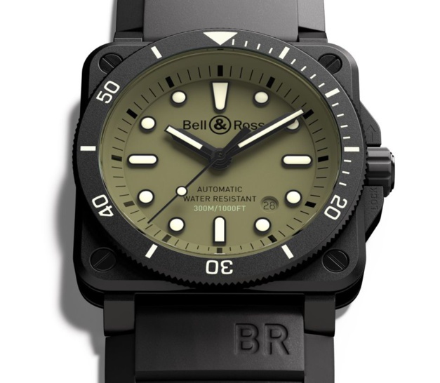 Bell & Ross BR 03-92 Diver Military Bell & Ross BR 03-92 Diver Military