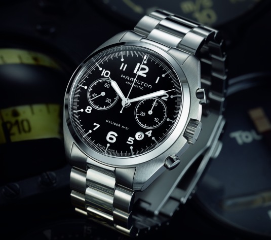 Hamilton Khaki Pilot Pioneer Auto Chrono