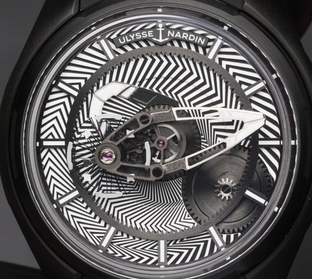 Ulysse Nardin Freak X Razzle Dazzle : camouflage hypnotique Ulysse Nardin Freak X Razzle Dazzle : camouflage hypnotique
