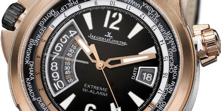 Master Compressor Extreme W-Alarm de Jaeger-LeCoultre : 24 fuseaux horaires et un réveil Master Compressor Extreme W-Alarm de Jaeger-LeCoultre : 24 fuseaux horaires et un réveil