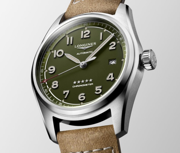 The Longines Spirit : arrivée en cadran vert très tendance