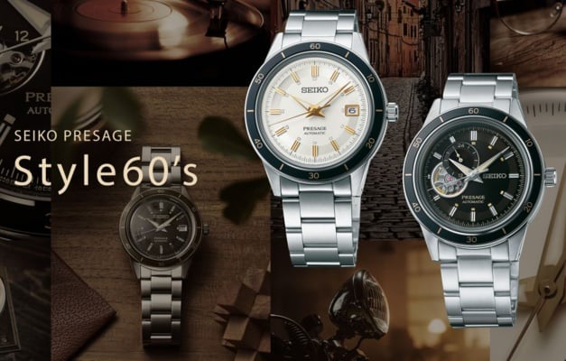 Seiko Presage Style60's : la Crown pour inspiration Seiko Presage Style60's : la Crown pour inspiration