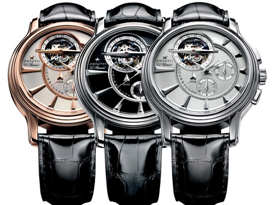 Grande Chronomaster XXT Quantième Perpétuel et Tourbillon 'El Primero' de chez Zenith Grande Chronomaster XXT Quantième Perpétuel et Tourbillon 'El Primero' de chez Zenith