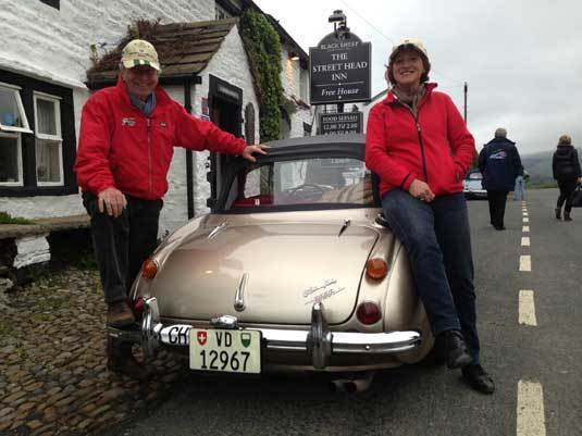 Frédérique Constant partenaire du Club Austin-Healey France sur le Rallye d’Ecosse