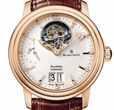 Tourbillon Grande Date de chez Blancpain Tourbillon Grande Date de chez Blancpain