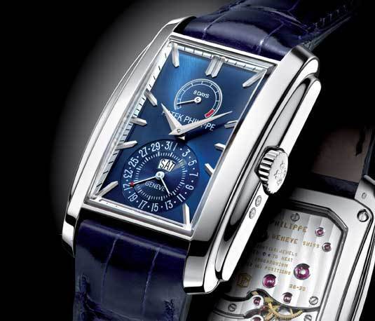 Patek Philippe 5200 Gondolo 8 Days, Day & Date Indication : huit jours de réserve de marche en 134 rotations !