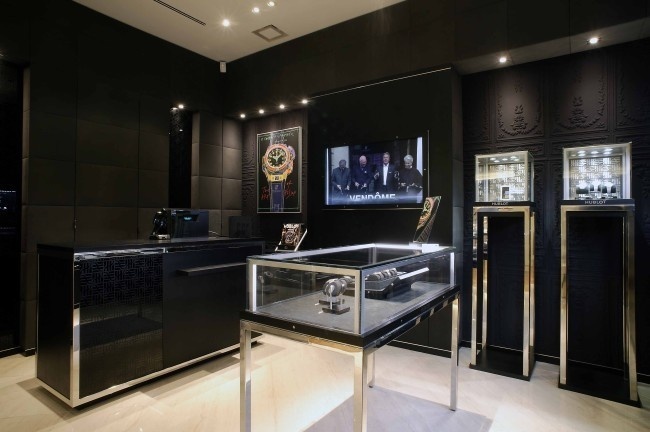 Hublot : un corner au Bon Marché