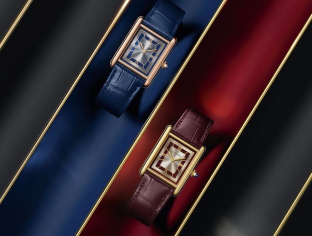 Cartier : la Tank L.C. prend des couleurs Cartier : la Tank L.C. prend des couleurs