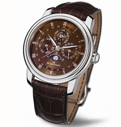 Brassus Quantième perpétuel GMT de chez Blancpain Réf. 4277-3446-55B Brassus Quantième perpétuel GMT de chez Blancpain Réf. 4277-3446-55B