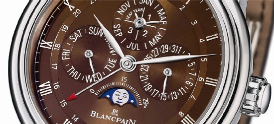 Brassus Quantième perpétuel GMT de chez Blancpain Réf. 4277-3446-55B