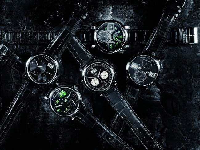 Lange & Söhne : beautés noires Lange & Söhne : beautés noires