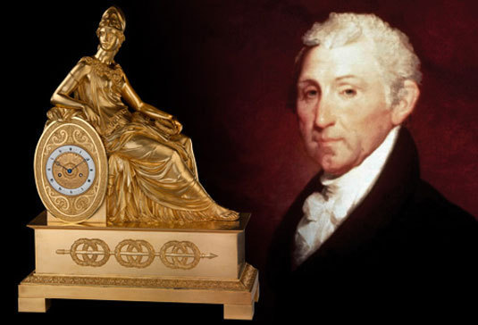 Une pendule Louis Moinet à la Maison Blanche