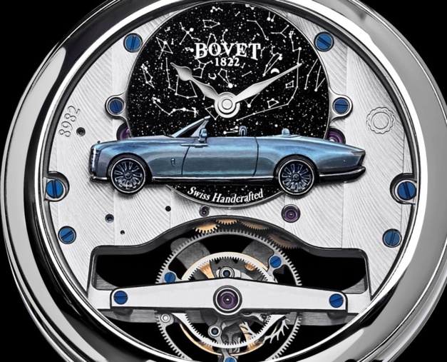Bovet : la montre et la Rolls-Royce Boat Tail Bovet : la montre et la Rolls-Royce Boat Tail
