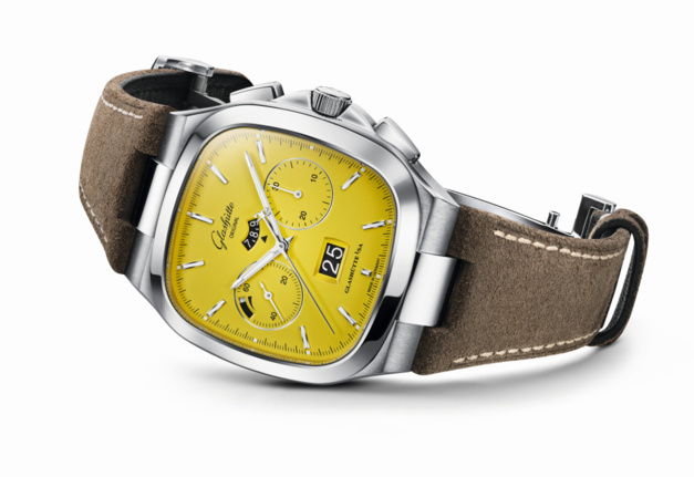 Glashütte Original : duo de chronos colorés très seventies Glashütte Original : duo de chronos colorés très seventies