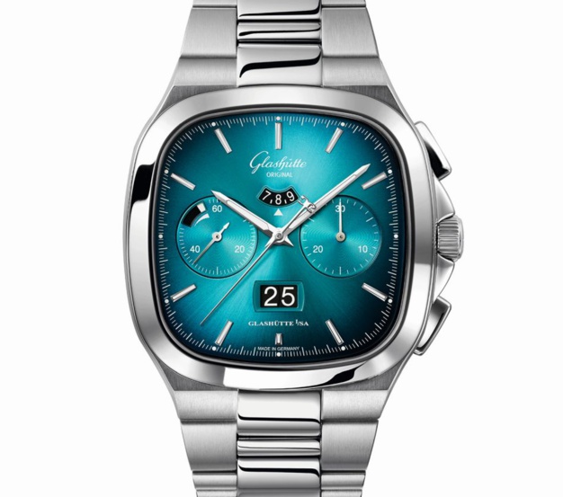 Glashütte Original : duo de chronos colorés très seventies Glashütte Original : duo de chronos colorés très seventies