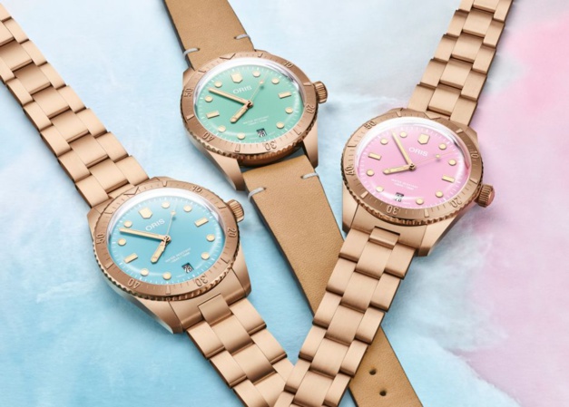 Oris Divers Sixty-Five "Cotton Candy" Oris Divers Sixty-Five "Cotton Candy"