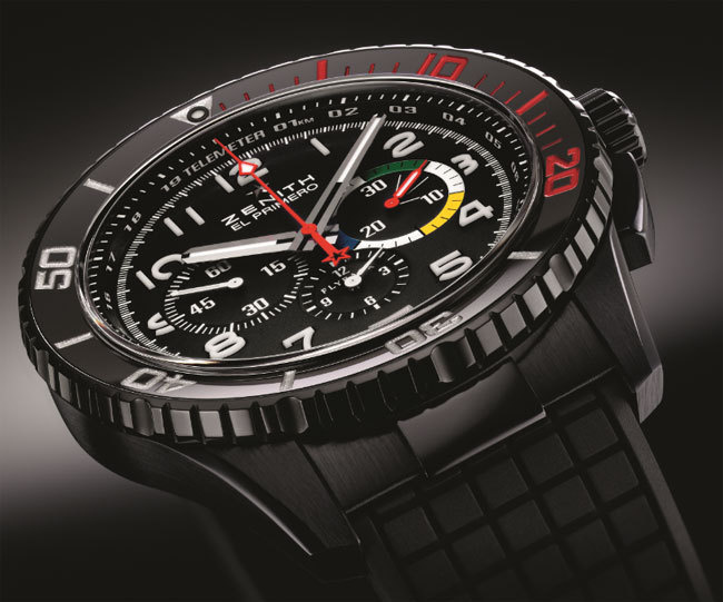 Zenith El Primero Stratos Flyback Rainbow Zenith El Primero Stratos Flyback Rainbow