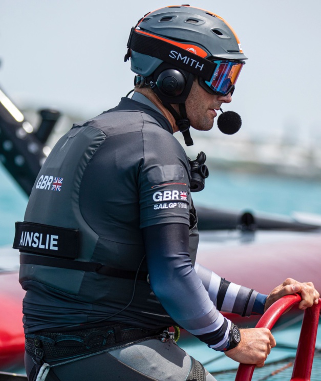 Sir Ben Ainslie, Rolex Testimonee and helm of Great Britain SailGP Team © Rolex/Javier Salinas for SailGP Sir Ben Ainslie, Rolex Testimonee and helm of Great Britain SailGP Team © Rolex/Javier Salinas for SailGP