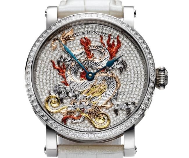 Londres : Grieb & Benzinger présente White Dragon Pavé, une pièce unique avec la boutique Marcus