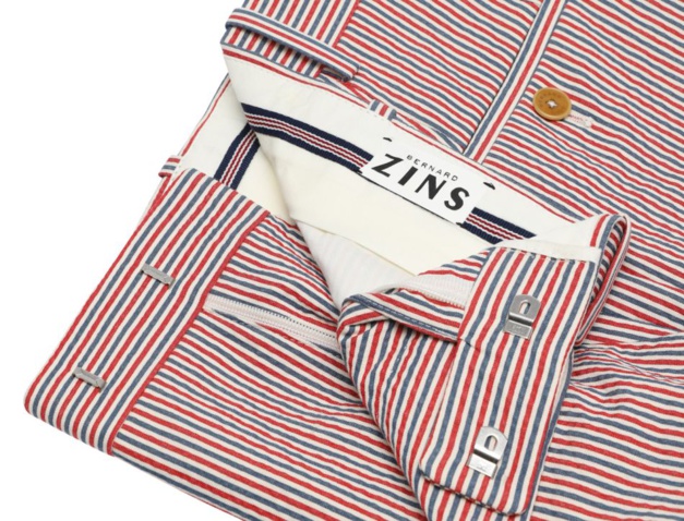 Bermuda en seersucker Bernard Zins Bermuda en seersucker Bernard Zins