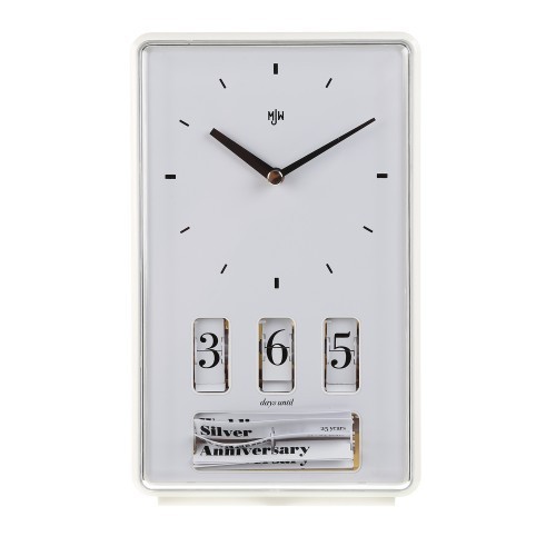 Mister Jones Wedding Anniversary Clock : compte à rebours de votre anniversaire de mariage…