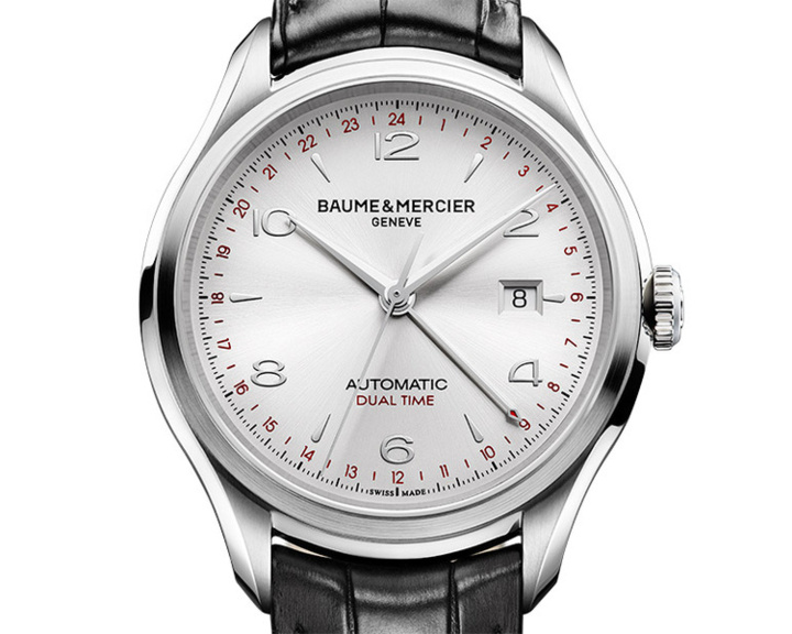 Baume et Mercier Clifton GMT acier Baume et Mercier Clifton GMT acier