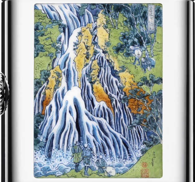 Jaeger-LeCoultre Reverso Tribute Enamel : hommage à Hokusai et sa Cascade de Kirifuri Jaeger-LeCoultre Reverso Tribute Enamel : hommage à Hokusai et sa Cascade de Kirifuri