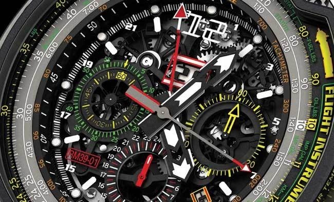 Richard Mille RM 39-01 Automatique Aviation E6-B : ultra-technique Richard Mille RM 39-01 Automatique Aviation E6-B : ultra-technique
