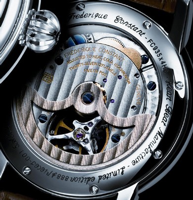 FC-935 Heart Beat de Frédérique Constant avec phase de lune et date : pour les passionnés d’horlogerie et d’astronomie