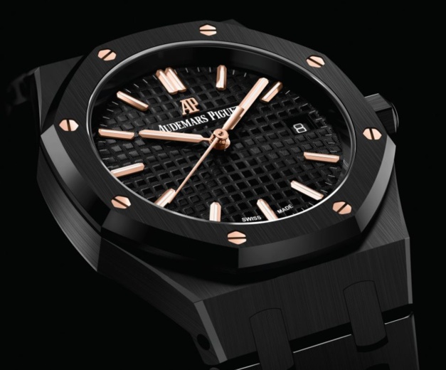 Royal Oak Automatique en 34 mm en céramique noire Royal Oak Automatique en 34 mm en céramique noire