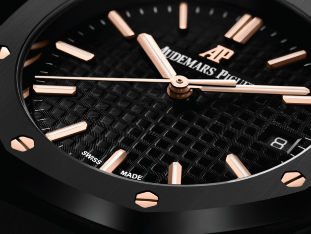 Royal Oak Automatique en 34 mm en céramique noire Royal Oak Automatique en 34 mm en céramique noire